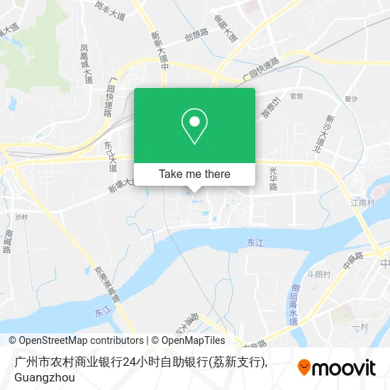 广州市农村商业银行24小时自助银行(荔新支行) map