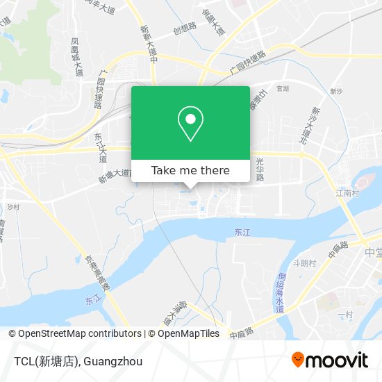 TCL(新塘店) map