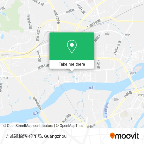 力诚凯怡湾-停车场 map