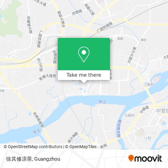 徐其修凉茶 map