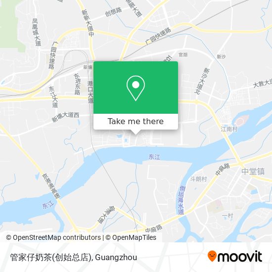 管家仔奶茶(创始总店) map