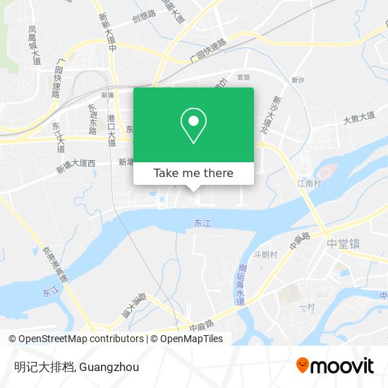 明记大排档 map