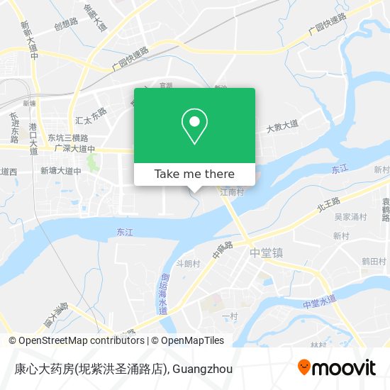 康心大药房(坭紫洪圣涌路店) map
