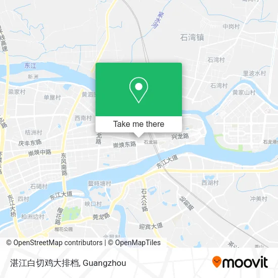 湛江白切鸡大排档 map