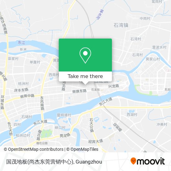 国茂地板(尚杰东莞营销中心) map