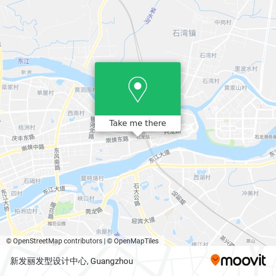 新发丽发型设计中心 map