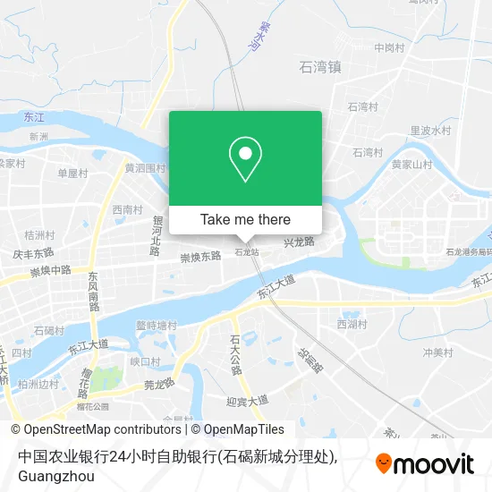 中国农业银行24小时自助银行(石碣新城分理处) map