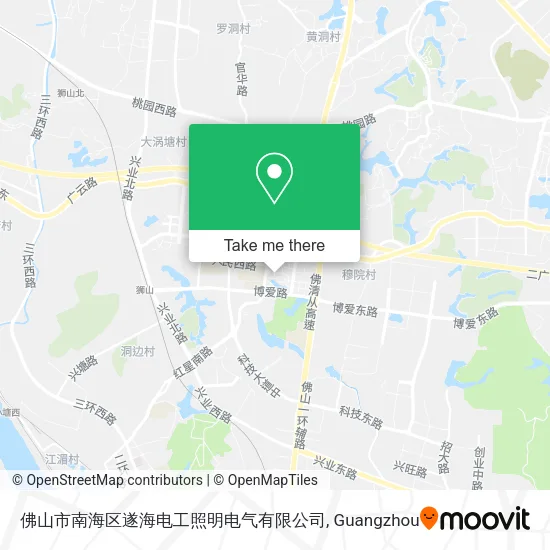 佛山市南海区遂海电工照明电气有限公司 map