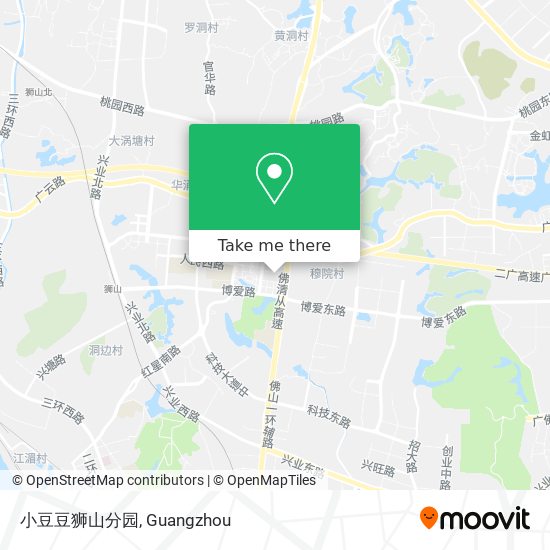 小豆豆狮山分园 map