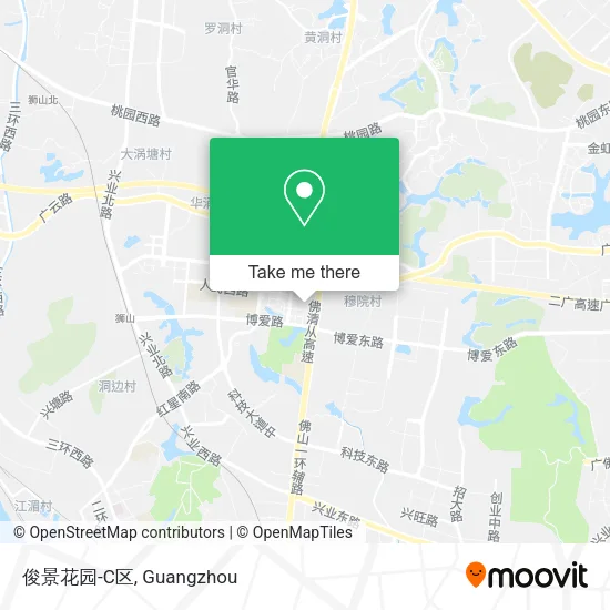 俊景花园-C区 map