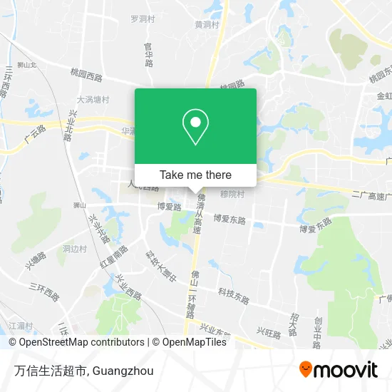 万信生活超市 map
