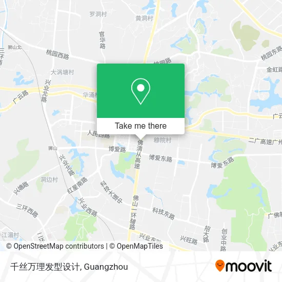千丝万理发型设计 map