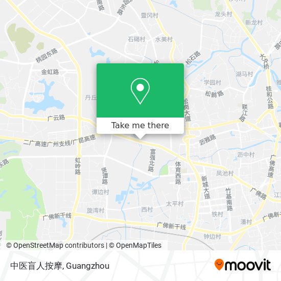中医盲人按摩 map