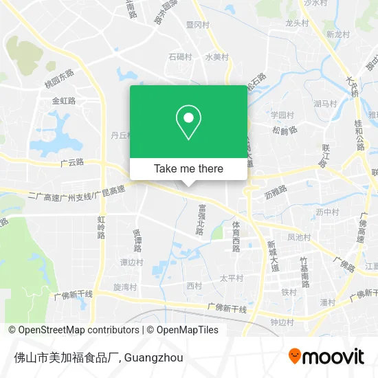 佛山市美加福食品厂 map