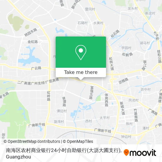 南海区农村商业银行24小时自助银行(大沥大圃支行) map