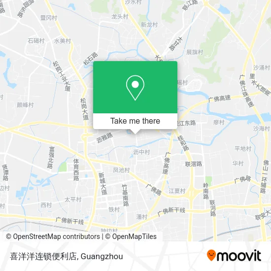 喜洋洋连锁便利店 map
