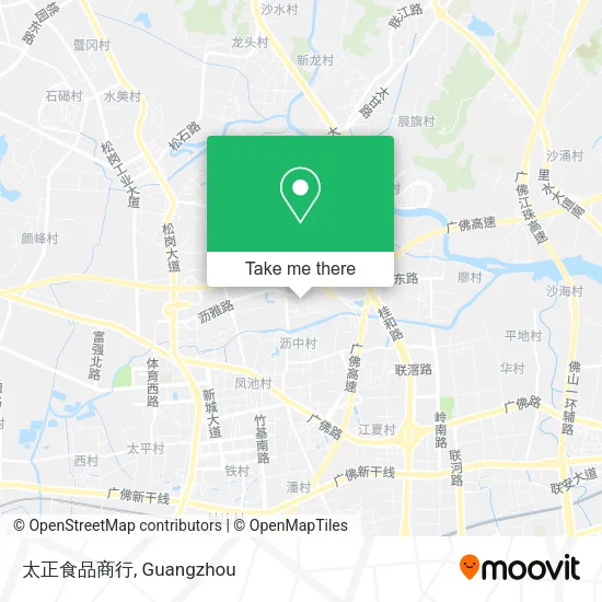 太正食品商行 map