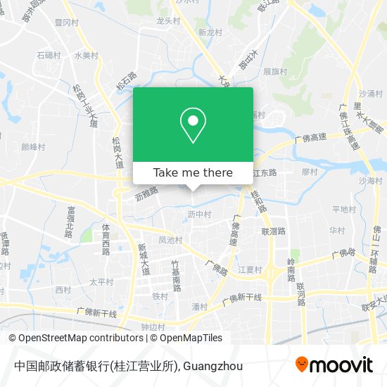 中国邮政储蓄银行(桂江营业所) map
