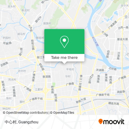 中心村 map