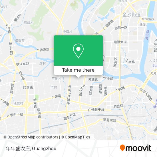 年年盛农庄 map