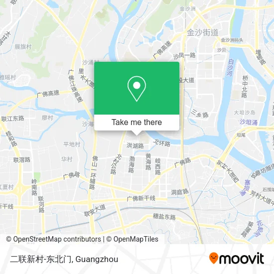 二联新村-东北门 map