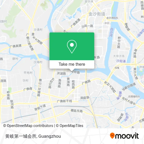 黄岐第一城会所 map
