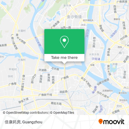 倍康药房 map