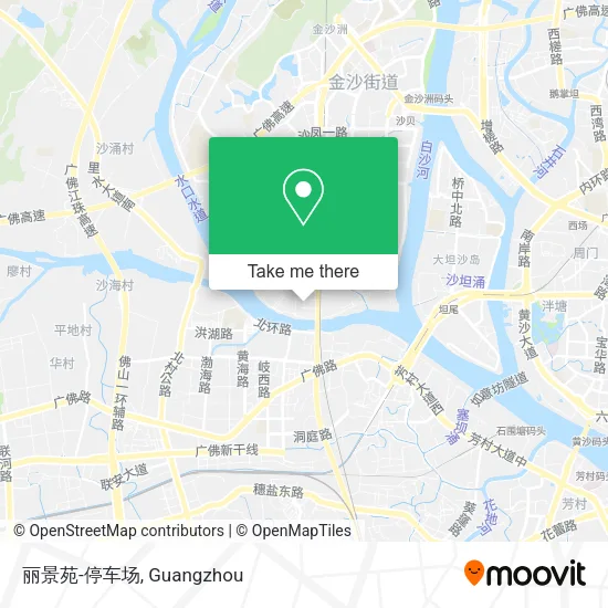 丽景苑-停车场 map