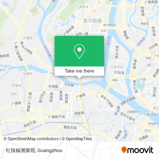 红辣椒湘菜馆 map