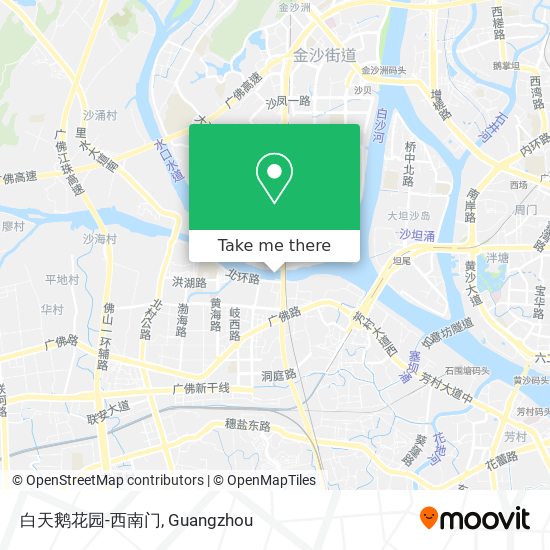 白天鹅花园-西南门 map
