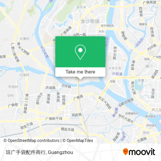 琼广手袋配件商行 map