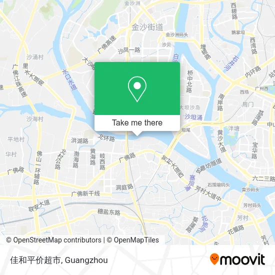 佳和平价超市 map