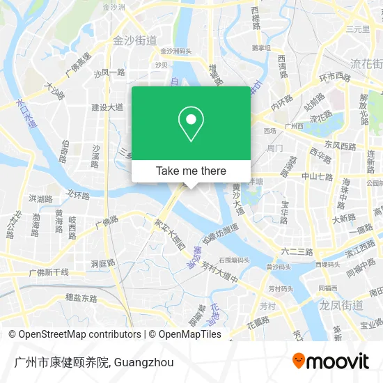 广州市康健颐养院 map