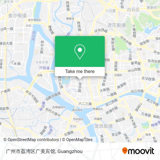 广州市荔湾区广美宾馆 map