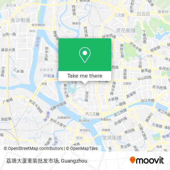 荔塘大厦童装批发市场 map