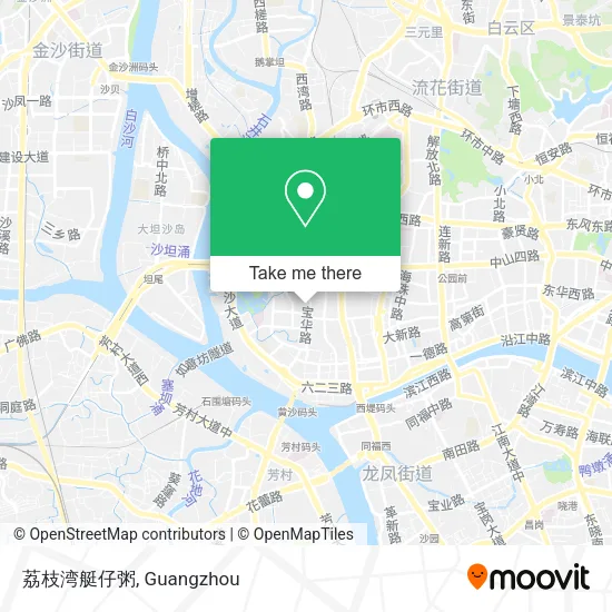 荔枝湾艇仔粥 map