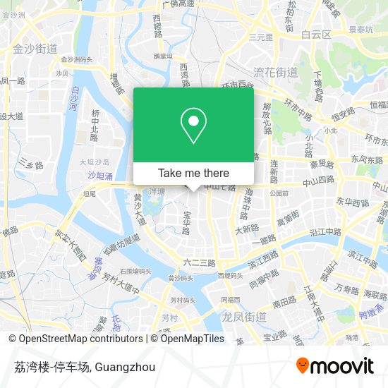 荔湾楼-停车场 map