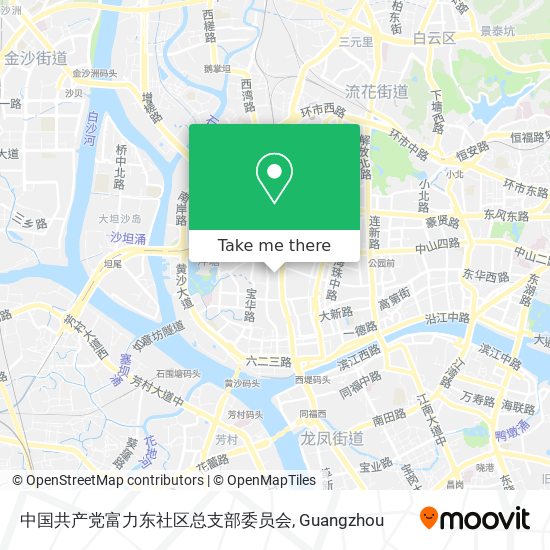 中国共产党富力东社区总支部委员会 map