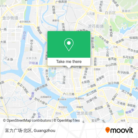 富力广场-北区 map