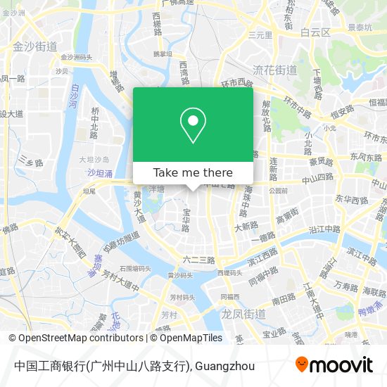 中国工商银行(广州中山八路支行) map