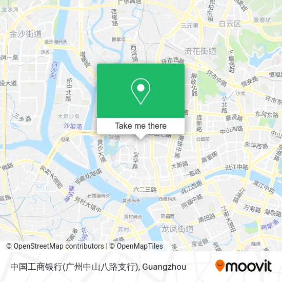 中国工商银行(广州中山八路支行) map