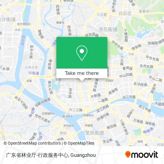 广东省林业厅-行政服务中心 map