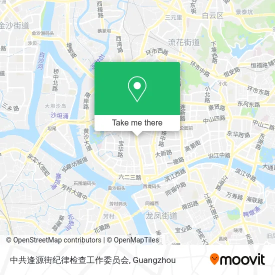 中共逢源街纪律检查工作委员会 map