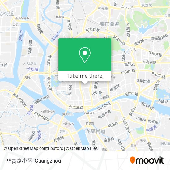 华贵路小区 map