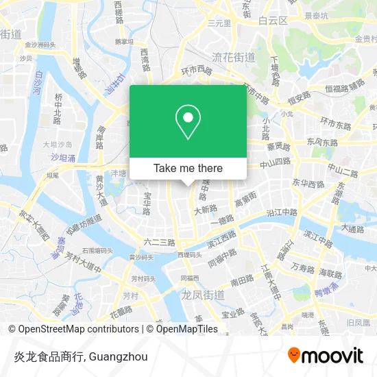 炎龙食品商行 map