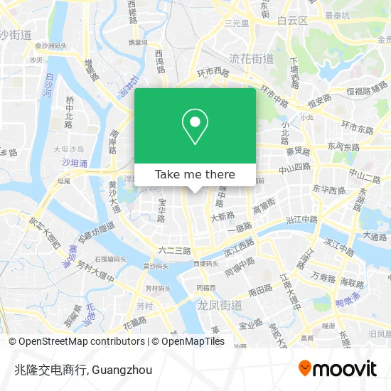 兆隆交电商行 map