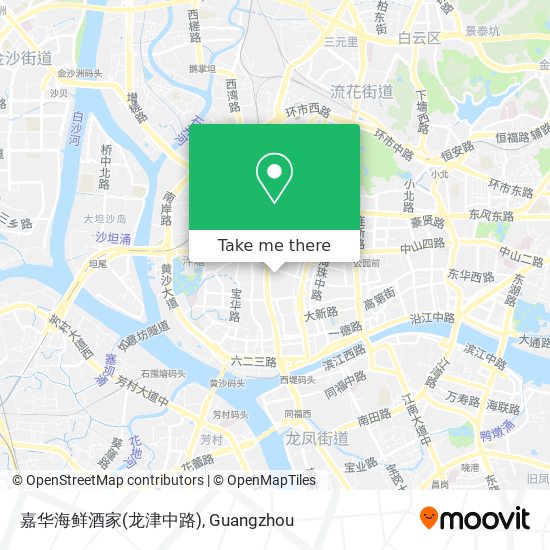 嘉华海鲜酒家(龙津中路) map