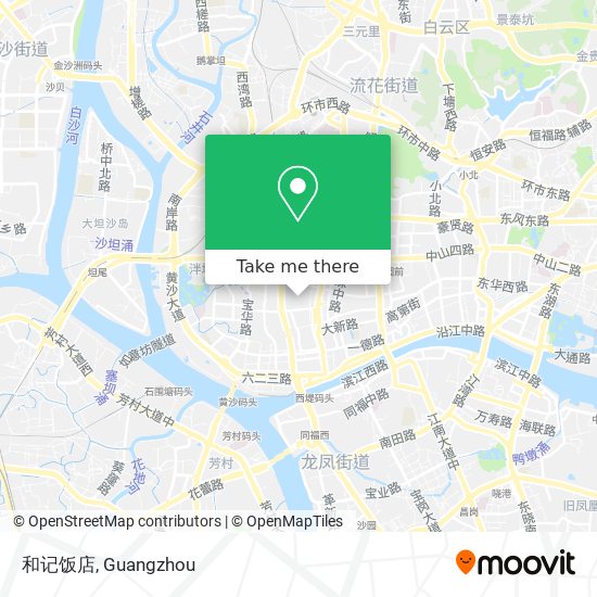 和记饭店 map
