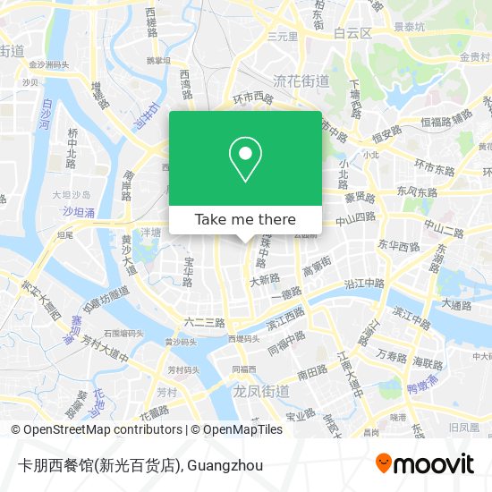 卡朋西餐馆(新光百货店) map