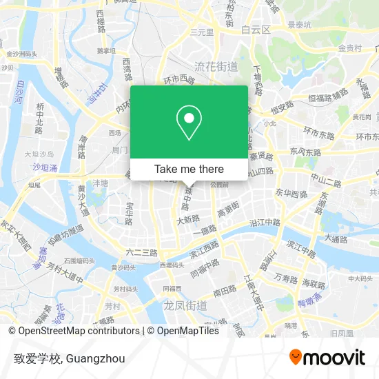 致爱学校 map